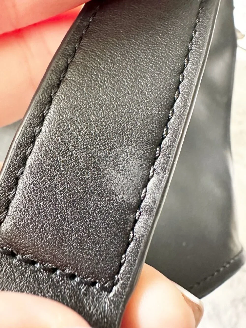 Rag & Bone Elliot Sling Bag in Black Smooth Leather - Picture 9 of 10